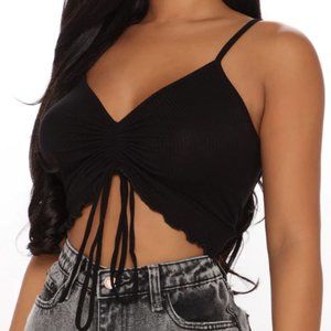 Ruched Crop Top